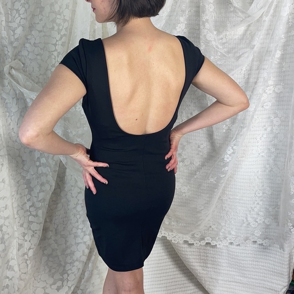 Black Mirrored Statement Dress - Picture 4 of 4